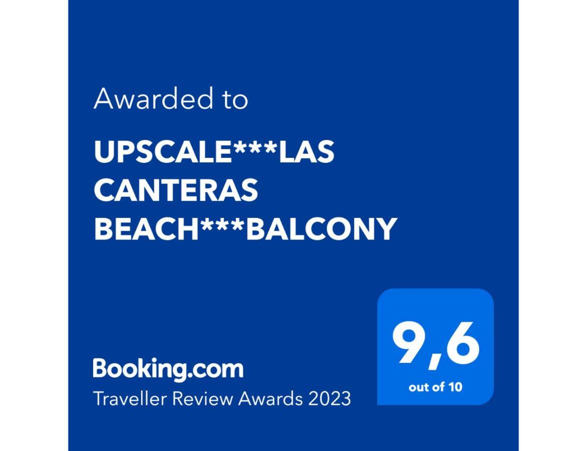 شقة Upscale***Las Canteras Beach***Balcony لاس بالماس دي غران كاناريا المظهر الخارجي الصورة